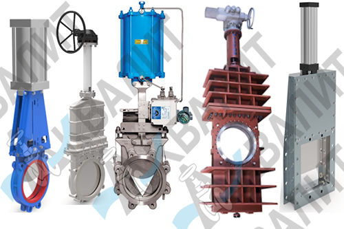 Задвижки шиберные ножевые купить